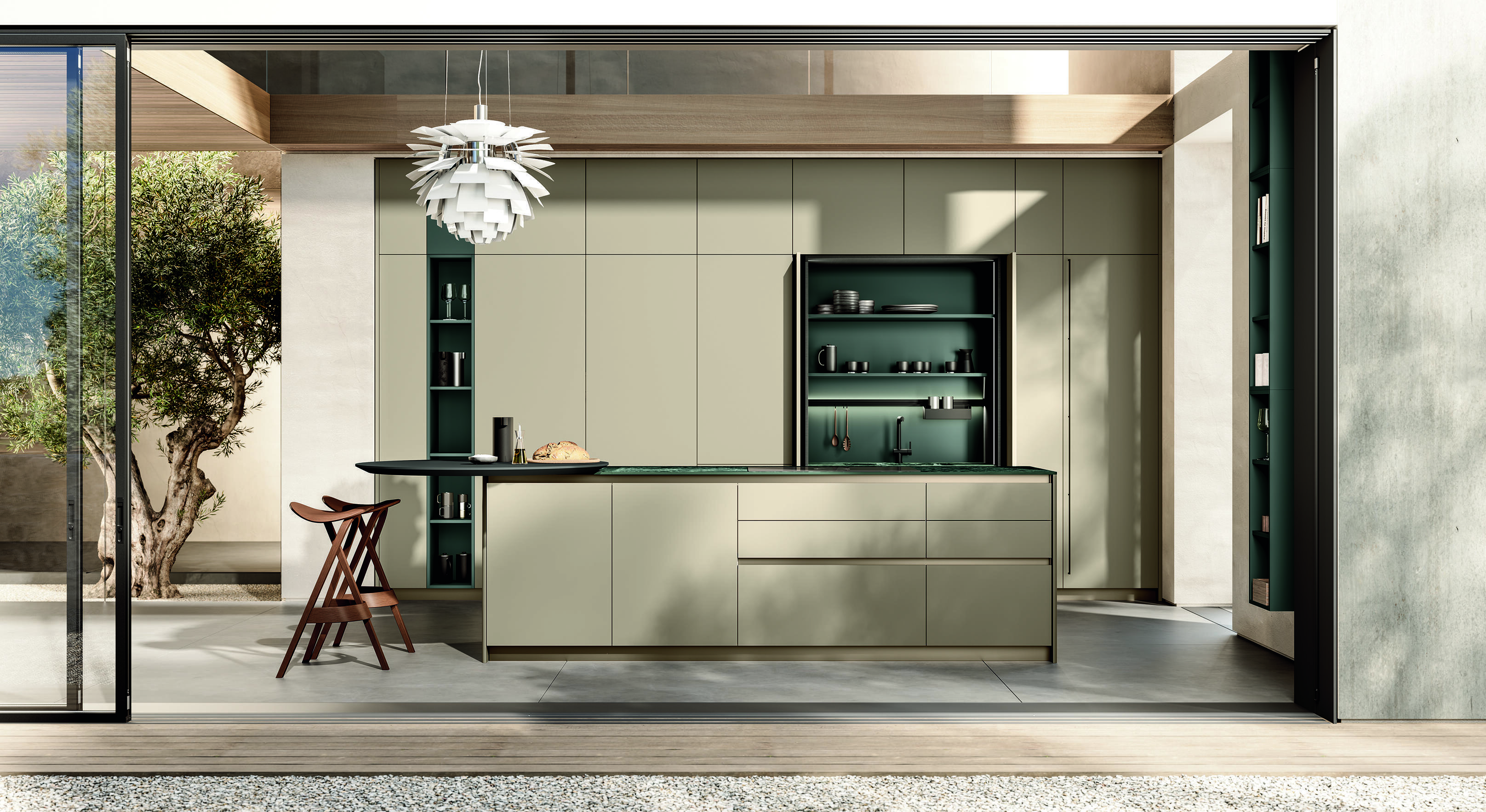 Cucina Febal Casa nello showroom di Ivrea