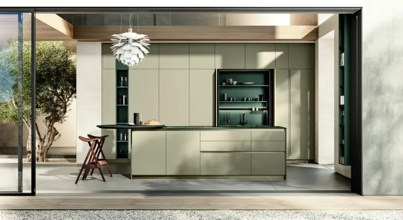 Cucina Febal Casa nello showroom di Ivrea