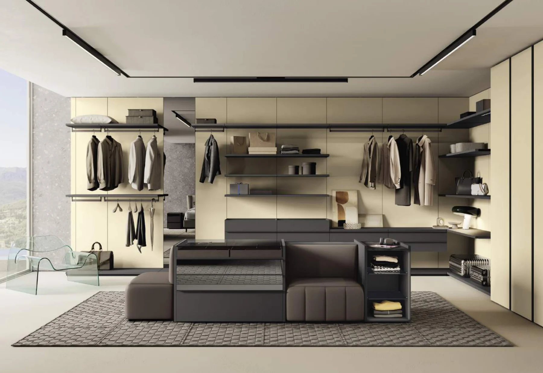 Square, gruppi notte: ambientazione dal catalogo Febal Casa