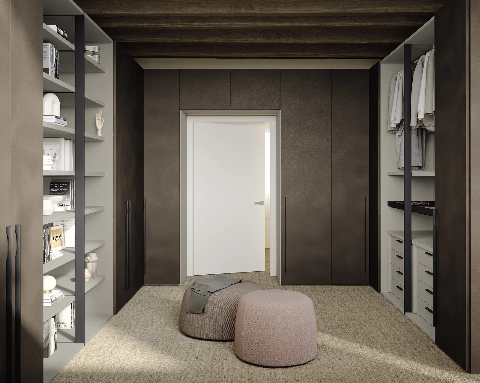 MOMENTI Utility Space, Ambienti di passaggio: composizione U111, vista 3