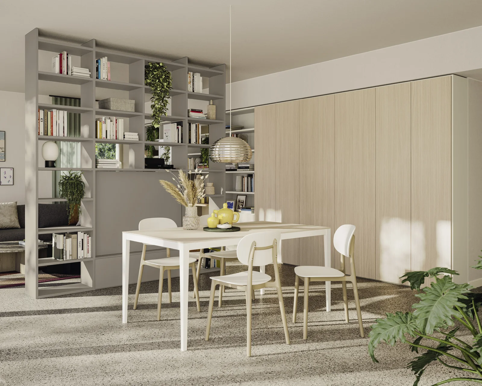MOMENTI Utility Space, Divisori: composizione U117, vista 3